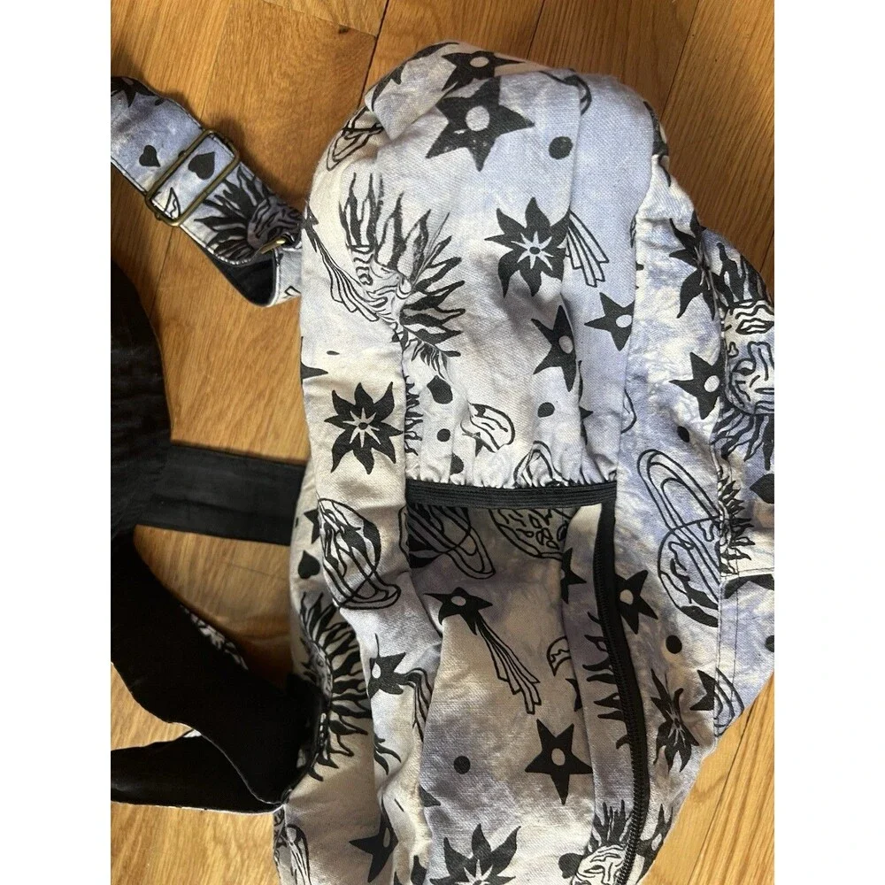 Kathmandu Imports Moon Sun and Planets Backpack 100% Cotton Made In Nepal